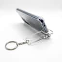 Acrylic Phone Holder Keychain (Custom Name) view 1
