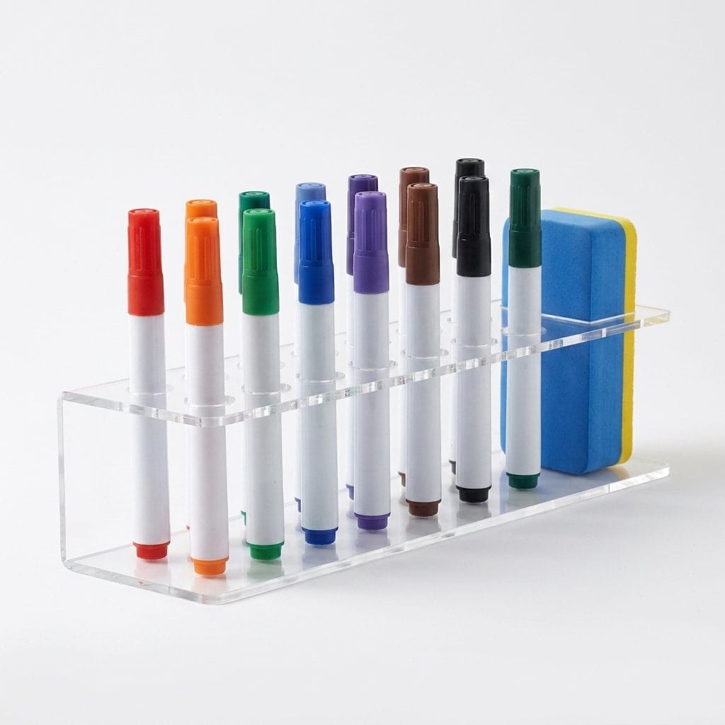 Acrylic Marker Pen & Duster Holder