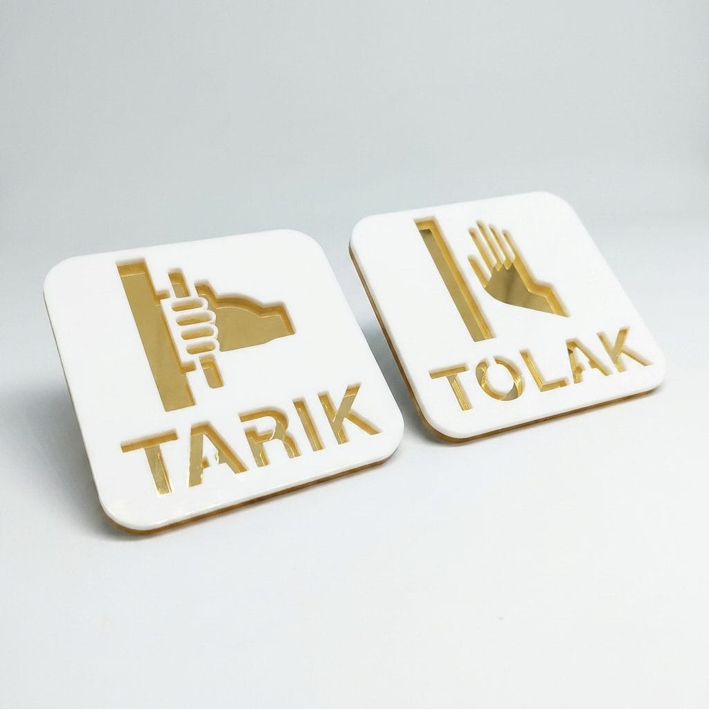 Premium Push Pull Door Sign