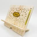 Custom Pine Wood Quran Stand (Rehal) view 1