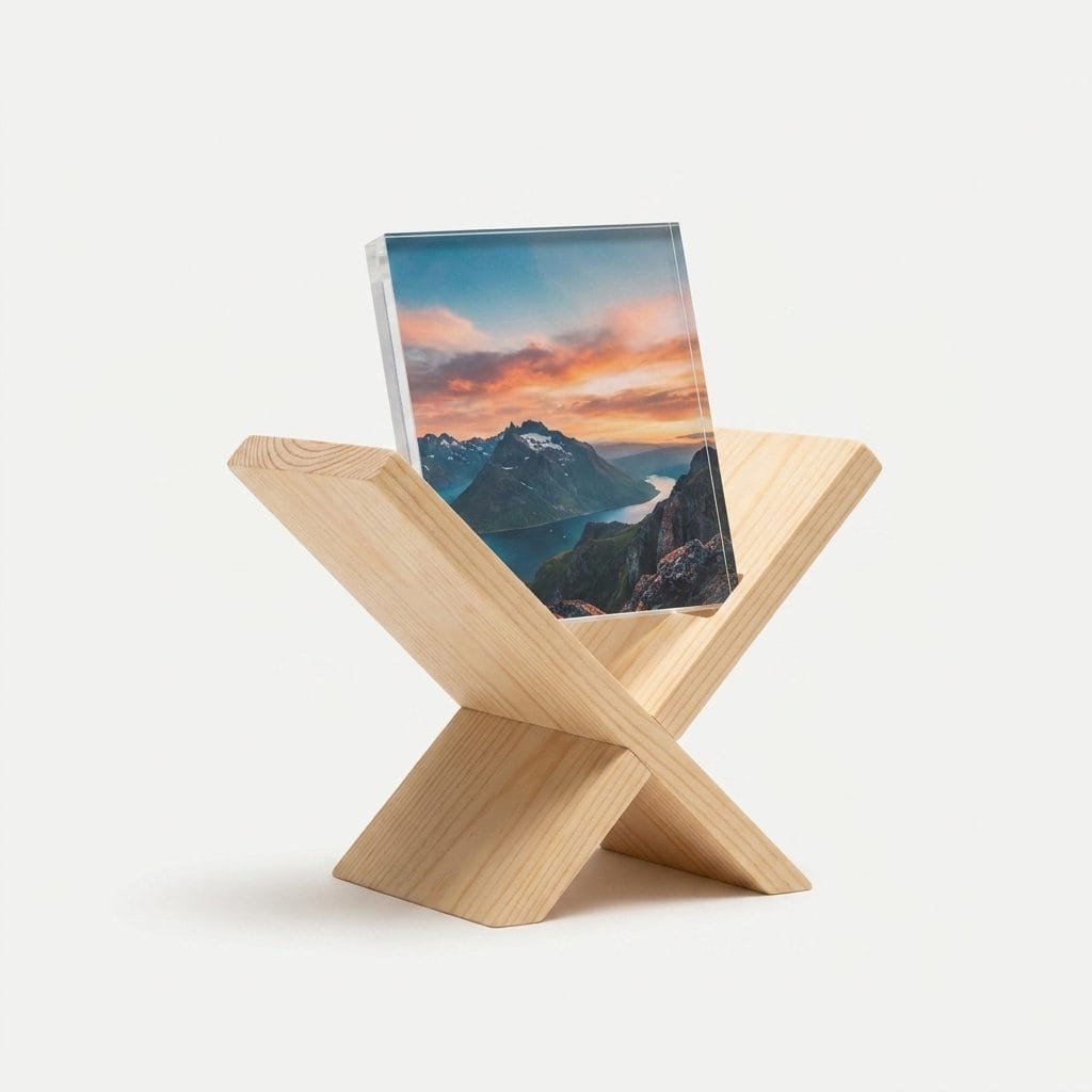 Solid Pine Wood Easel Stand