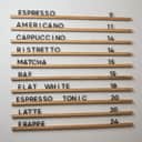 Interchangeable Acrylic Letter Menu Board view 1
