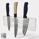 Acrylic Wall-Mounted Knife Rack view 1