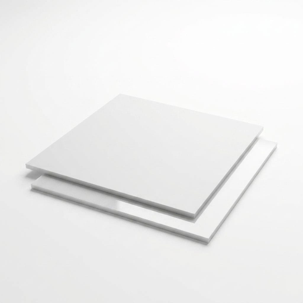 Matte White Acrylic Sheet (Custom Cut)