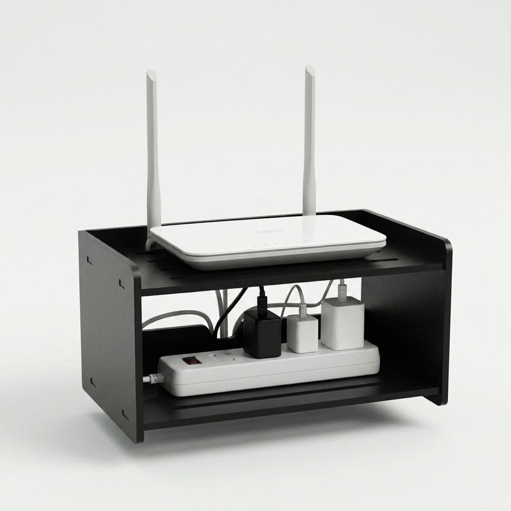 WiFi Router Storage Rack