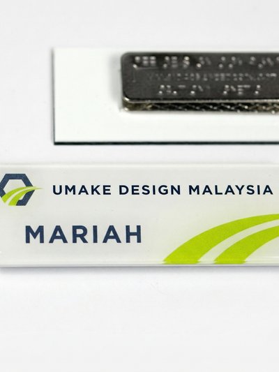 Staff keep losing pin nametags — did you know magnet option exists?
