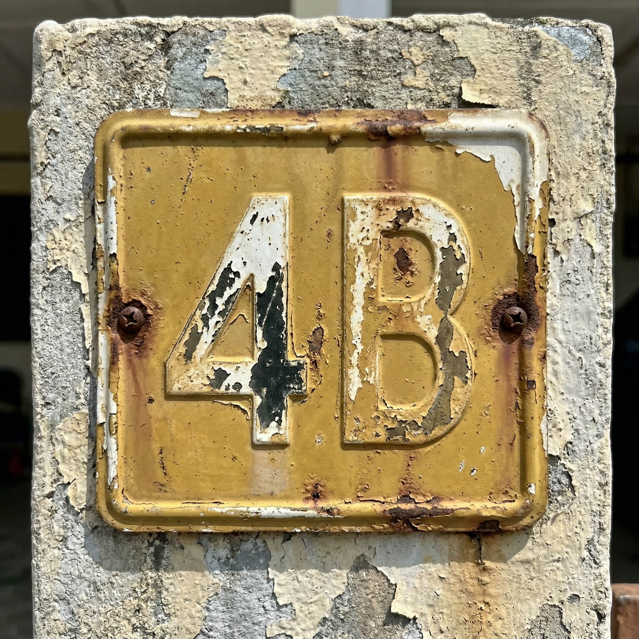 Same faded developer plate from 10 years ago